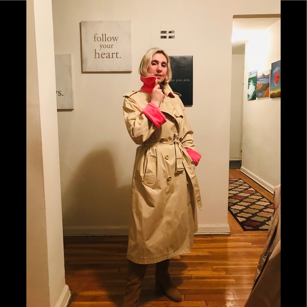Juicy Couture trench coat.